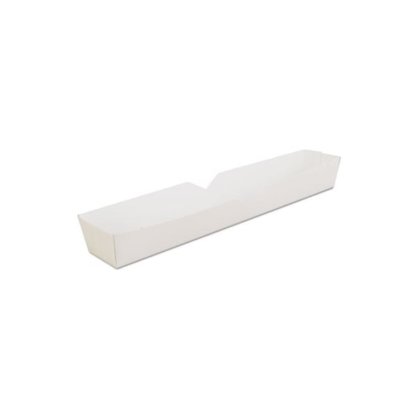 Southern Champion Tray SCT, Hot Dog Tray, White, 10 1/4 X 1 1/2 X 1 1/4, Paperboard, 500PK 0711 - main
